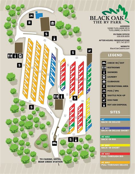 black oak rv park|The RV Park at Black Oak Casino Resort .